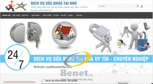 Công ty Benet, Dự án SEO web, Dịch vụ sửa khóa, Website chuyên về dịch vụ sửa khóa, Dịch vụ SEO website, Dịch vụ SEO website công nghệ, SEO website